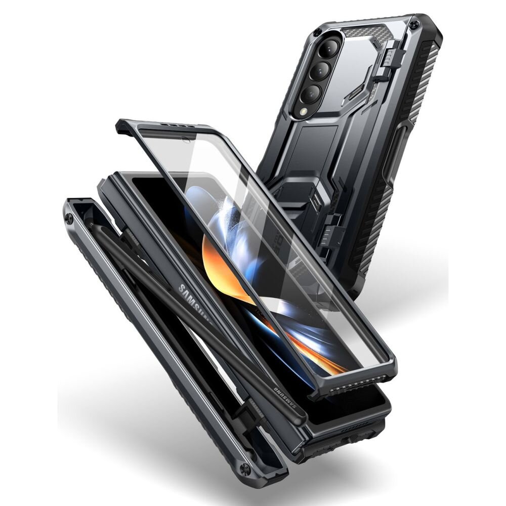 Samsung Galaxy Z Flip 5 case black SUPCASE IBLSN ARMORBOX