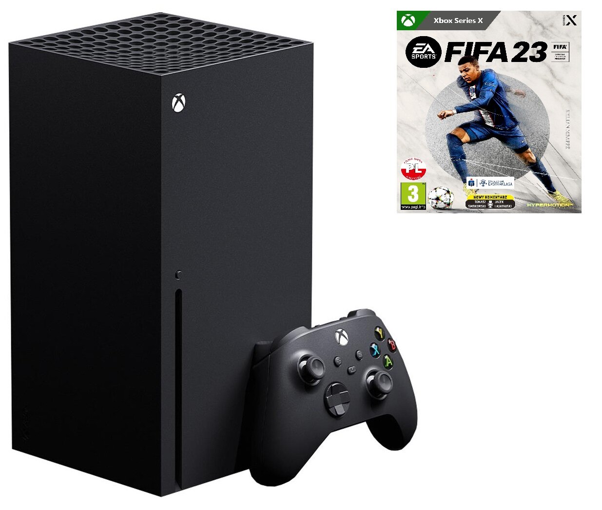MICROSOFT Xbox Series X + FIFA 23 Konsola - niskie ceny i opinie w Media  Expert