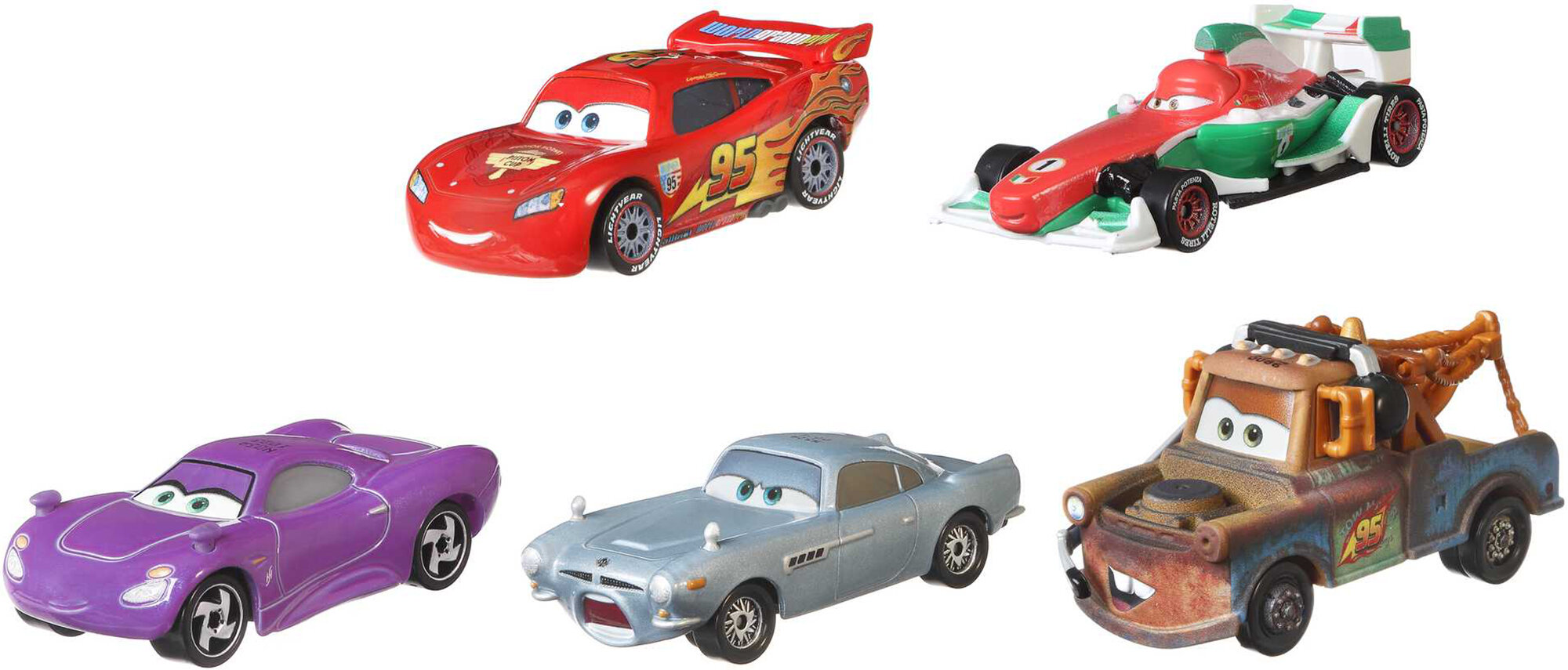 CARS Disney Pixar Auta HFN82 (5 szt.) Zestaw pojazdów - niskie ceny i  opinie w Media Expert