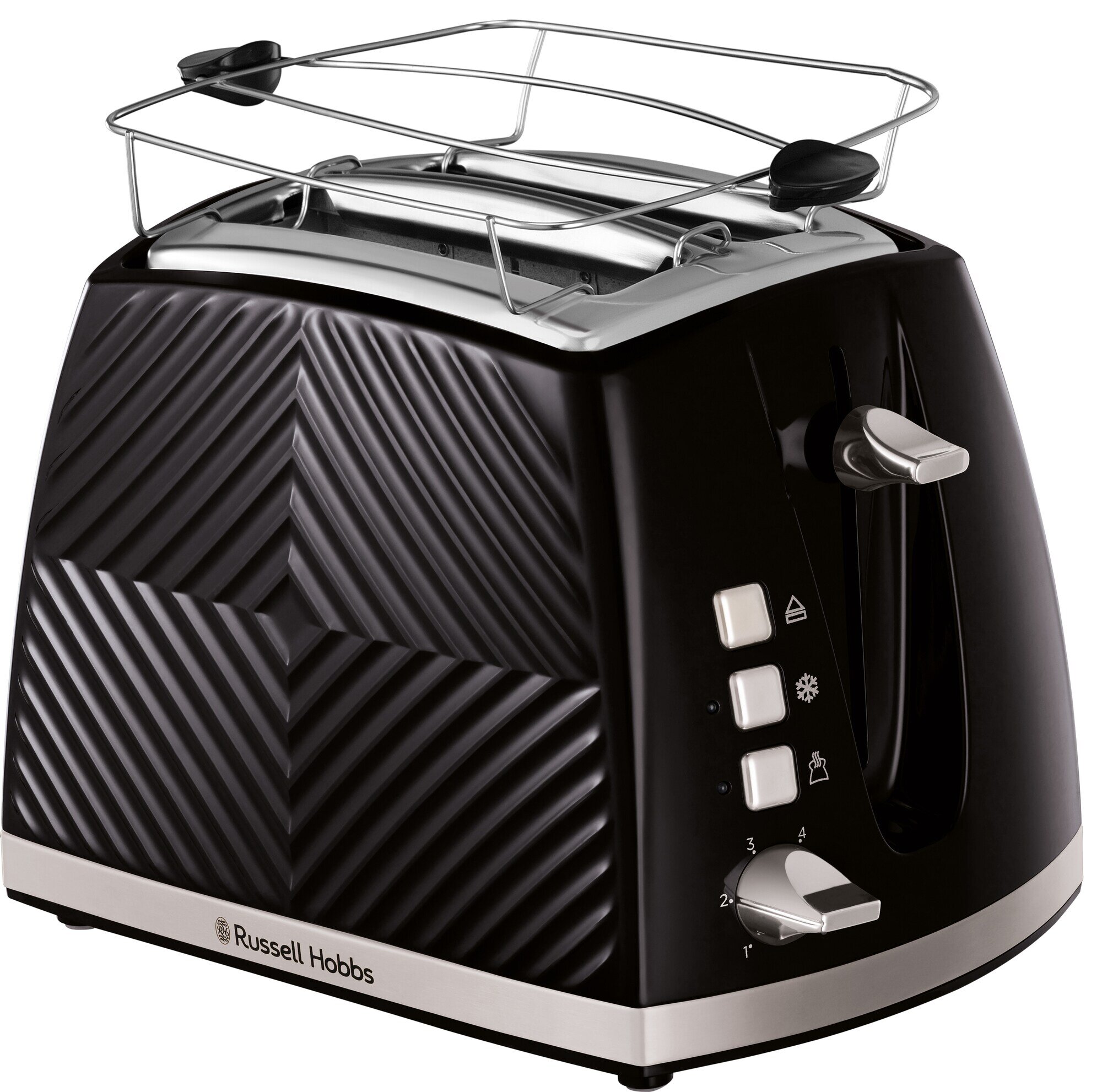 RUSSELL HOBBS 26390-56 Groove Czarny Toster - niskie ceny i opinie w Media  Expert