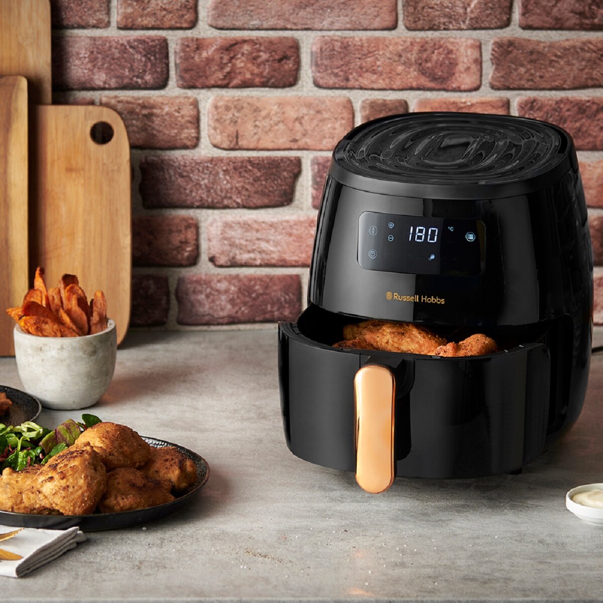 FRYTKOWNICA BEZTŁUSZCZOWA AIR FRYER 1100W 6L - Sklep, Opinie, Cena w