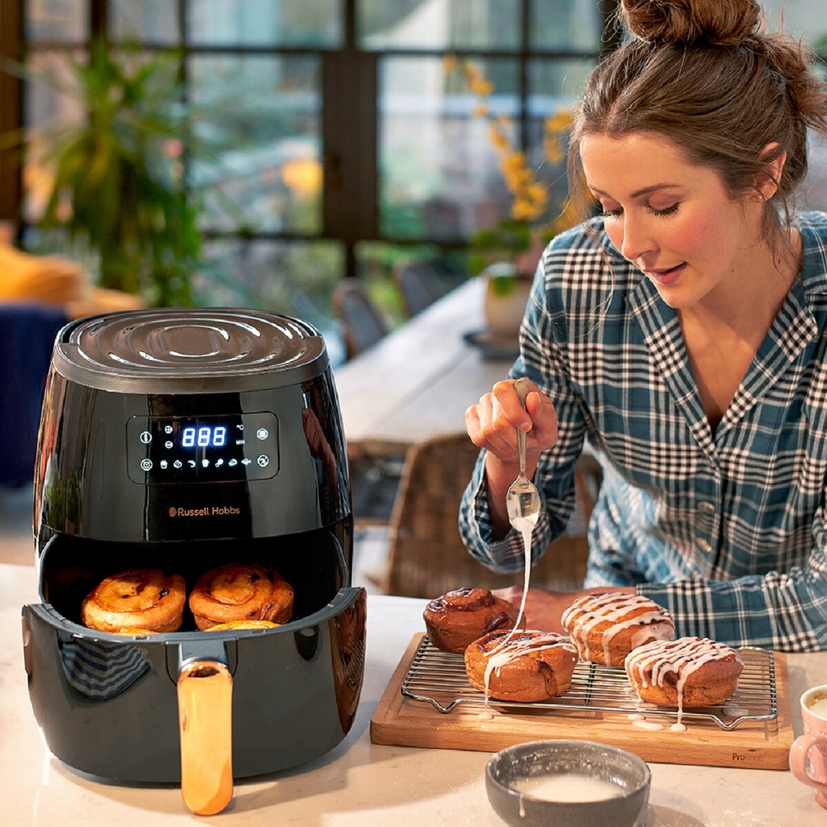 FRYTKOWNICA BEZTŁUSZCZOWA AIR FRYER 1100W 6L - Sklep, Opinie, Cena w