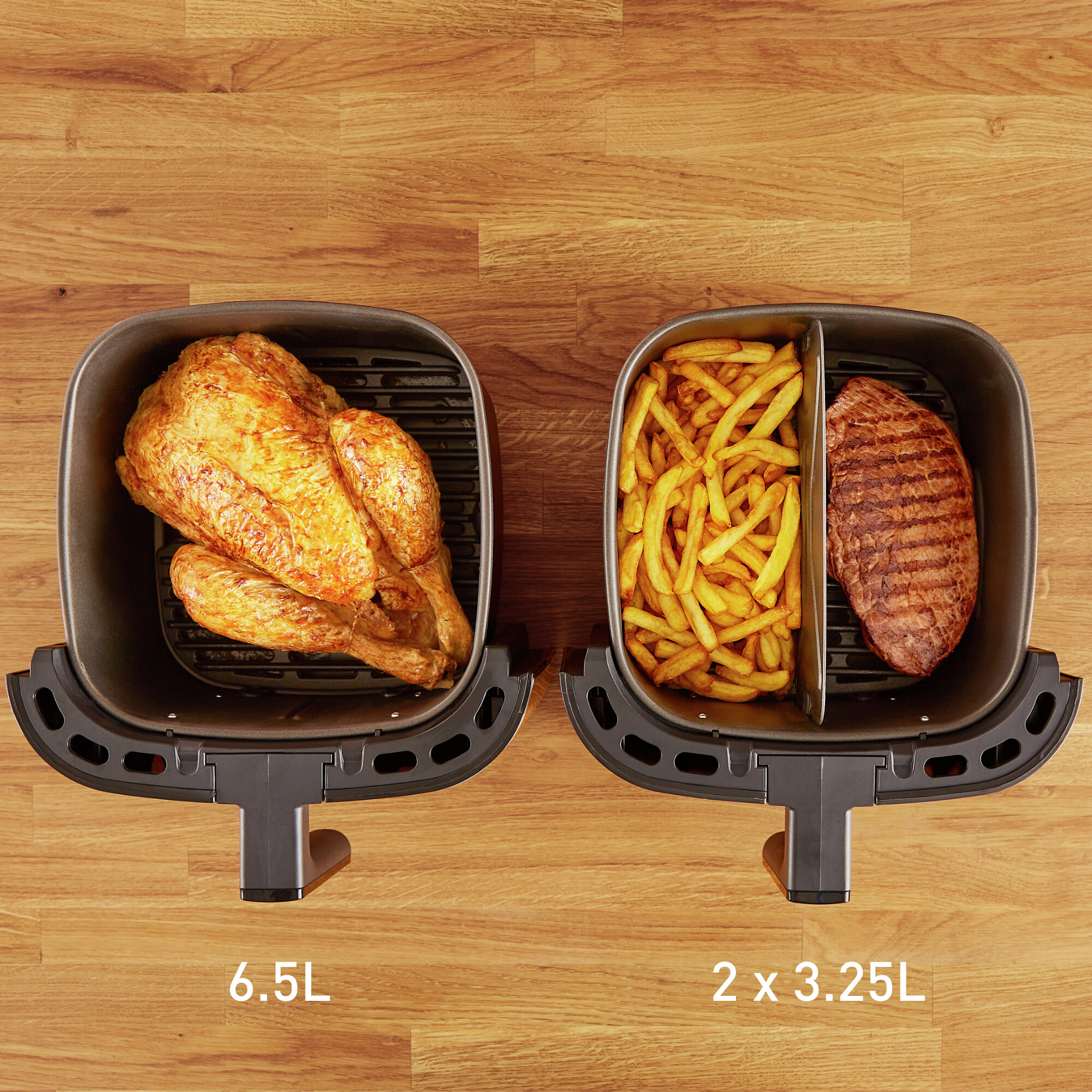 TEFAL Easy Fry&Grill Deluxe EY505D15 Air Fryer Frytkownica beztłuszczowa -  niskie ceny i opinie w Media Expert