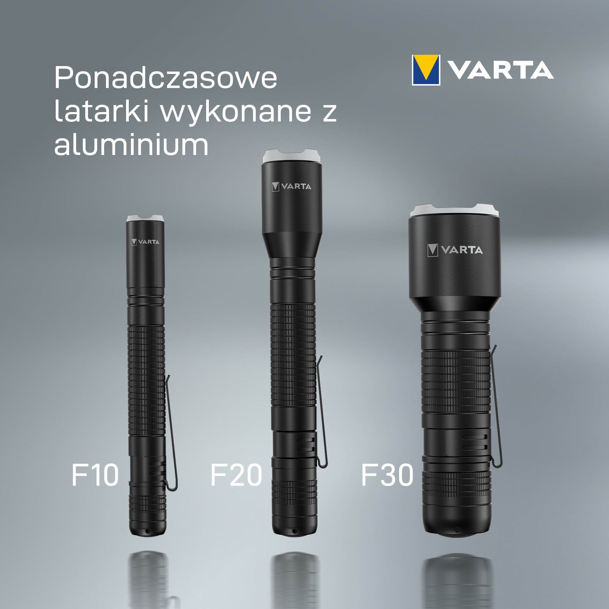 VARTA Aluminium Light F30 Pro Latarka - niskie ceny i opinie w Media Expert