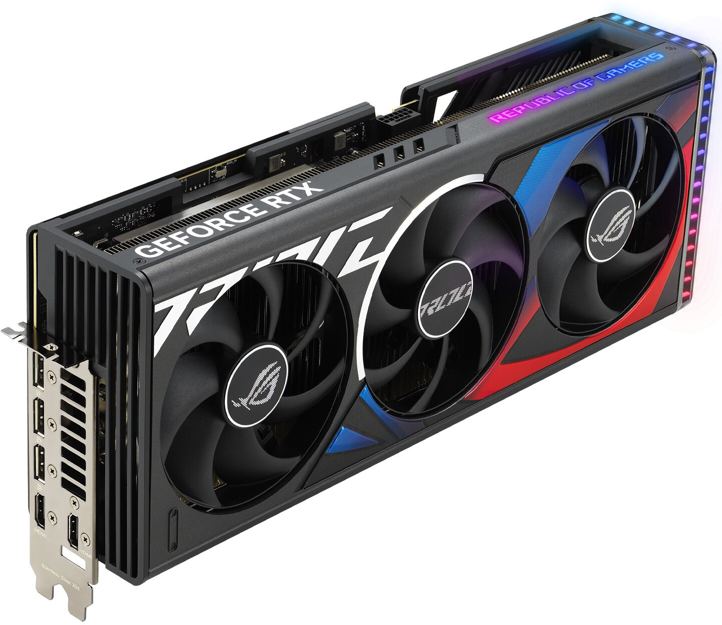 ASUS ROG Strix GeForce RTX 4080 OC Edition Gaming Graphics Card