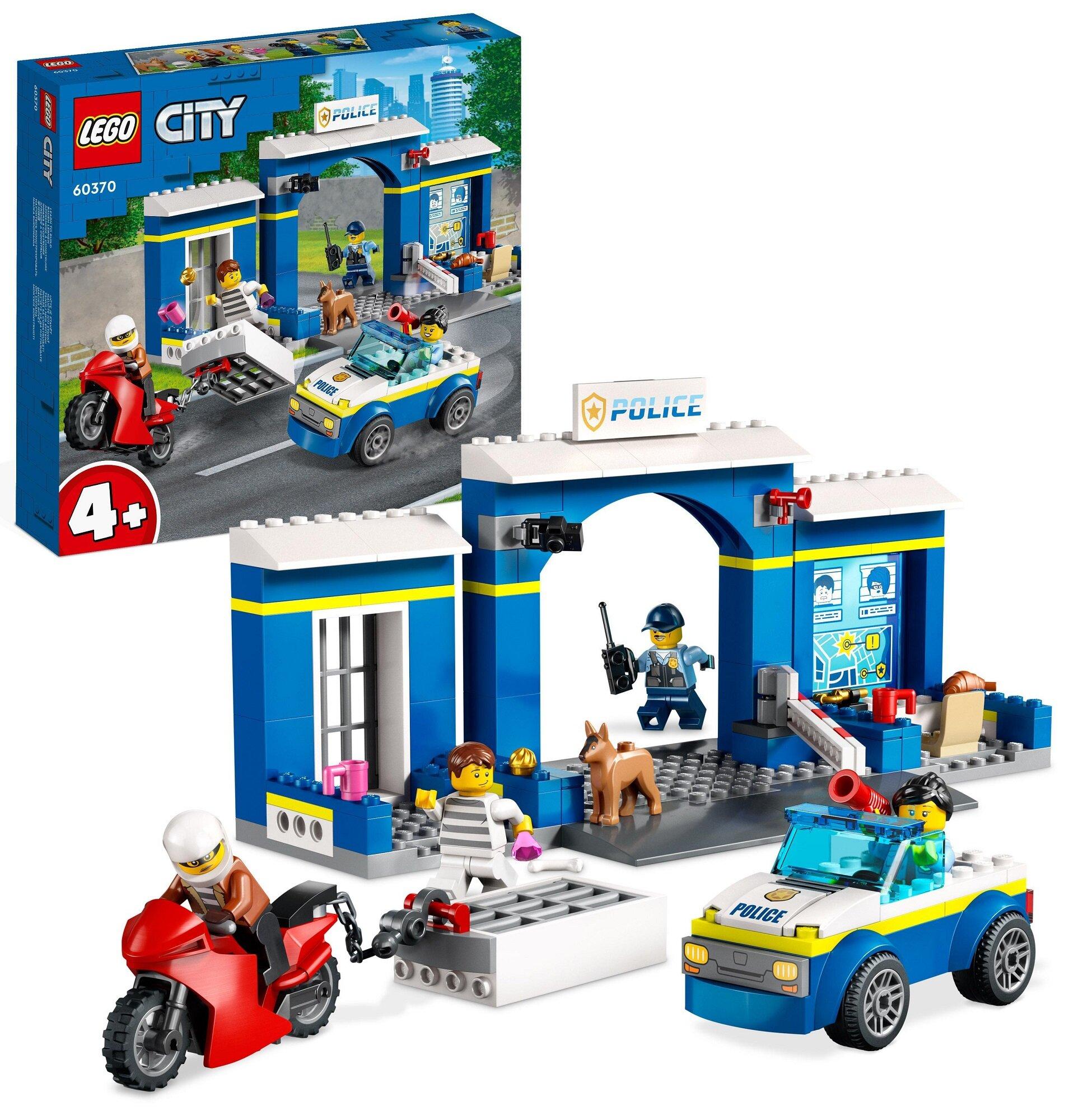 LEGO City Posterunek policji – pościg 60370 - niskie ceny i opinie w Media  Expert