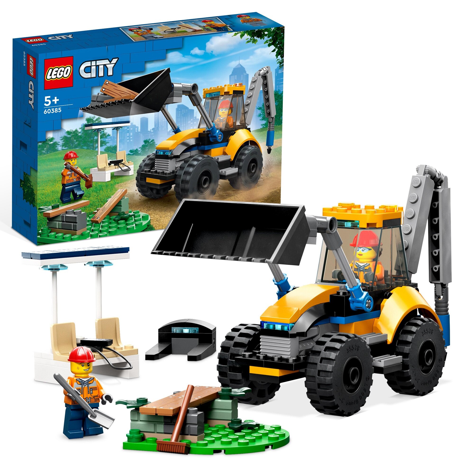 LEGO City Koparka 60385 - niskie ceny i opinie w Media Expert