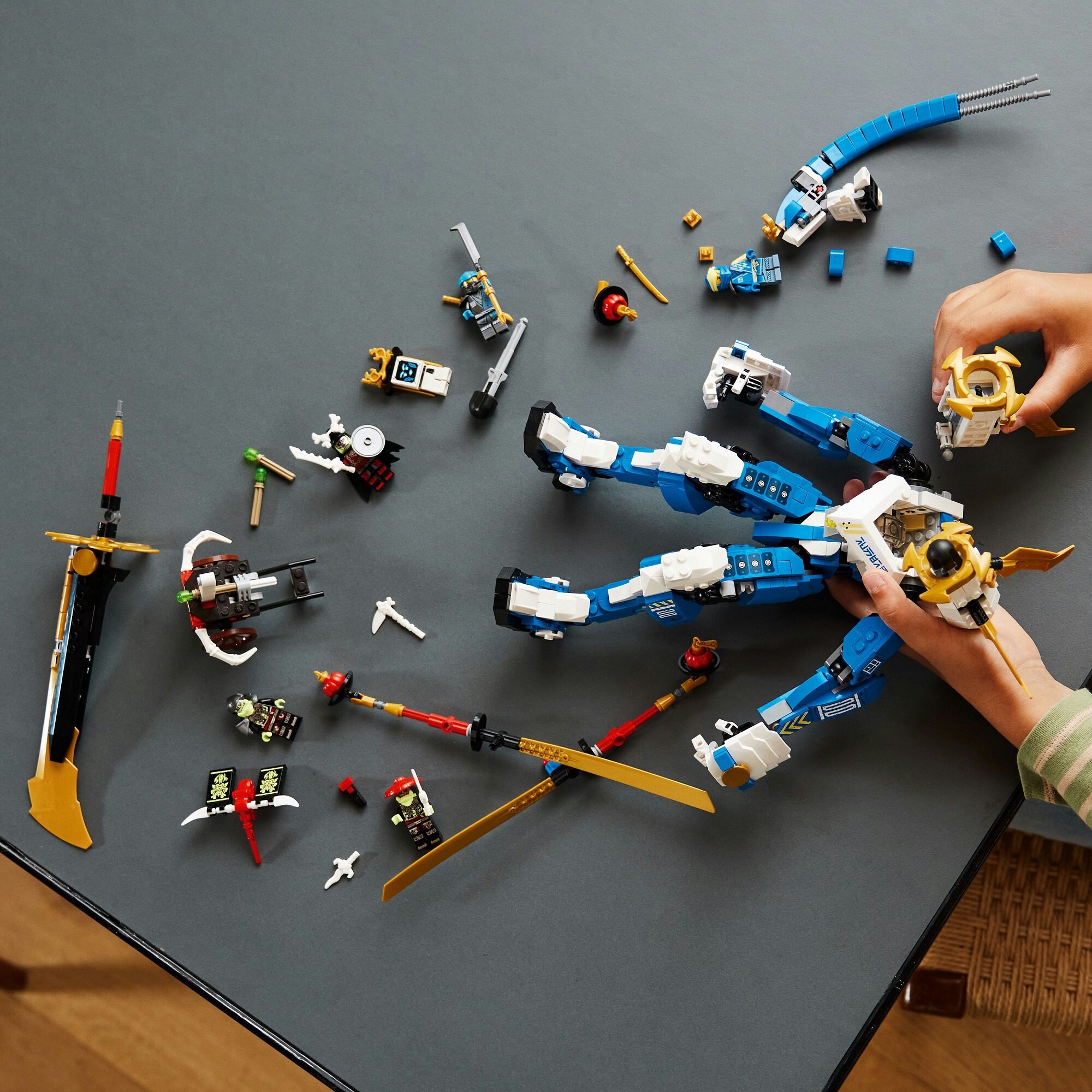 Lego Ninjago Le robot Titan de Jay 71785