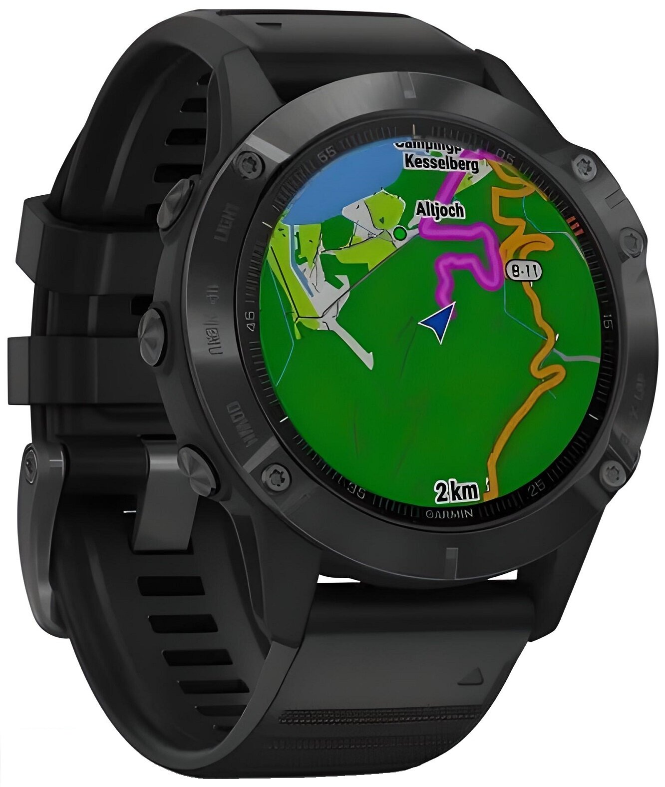 GARMIN Fenix 6 Pro Czarny Zabezpieczenie ekranu Zegarek sportowy