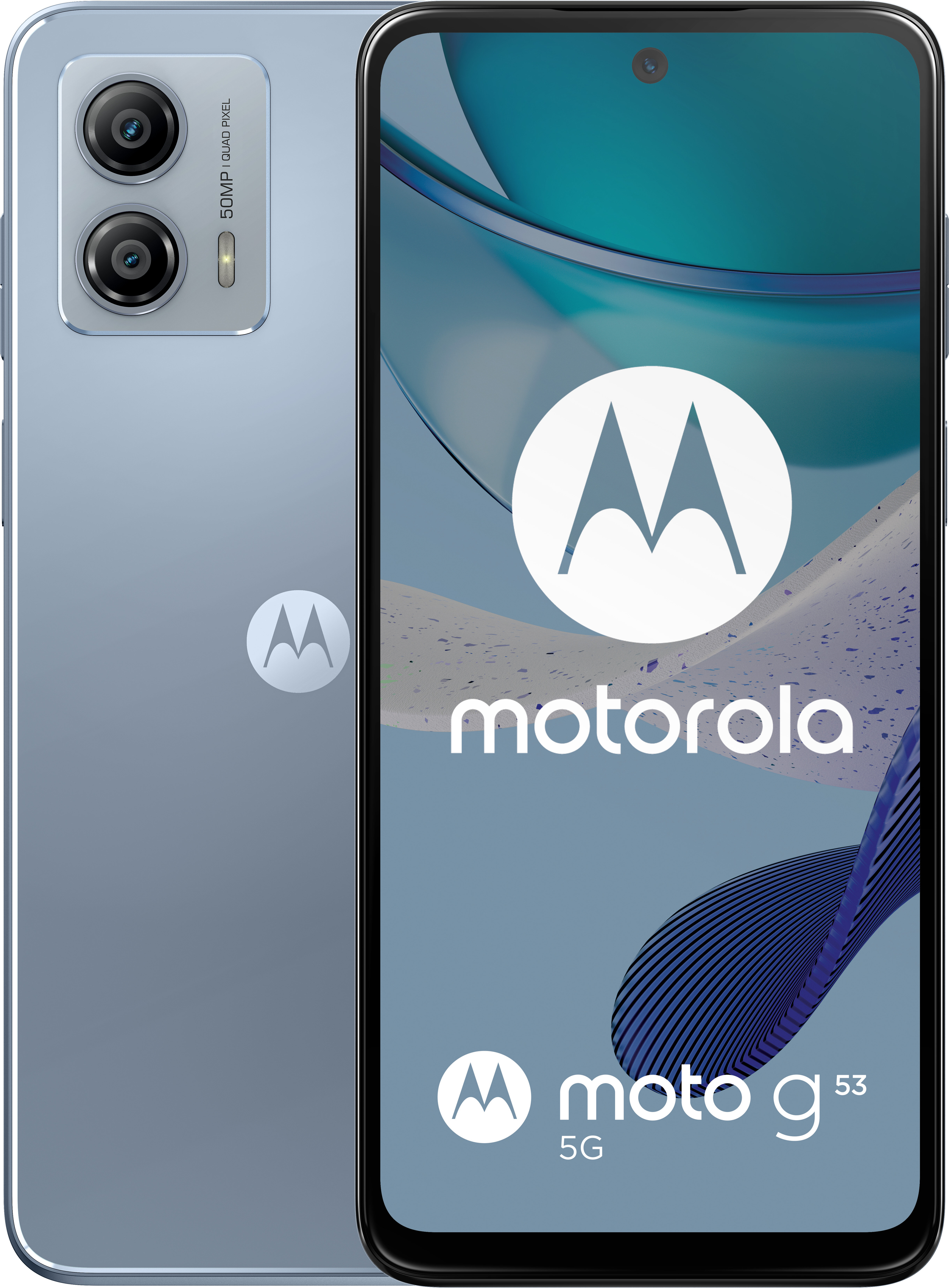 Smartfon MOTOROLA Moto G53 4/128GB 5G 6.5 120Hz Srebrny