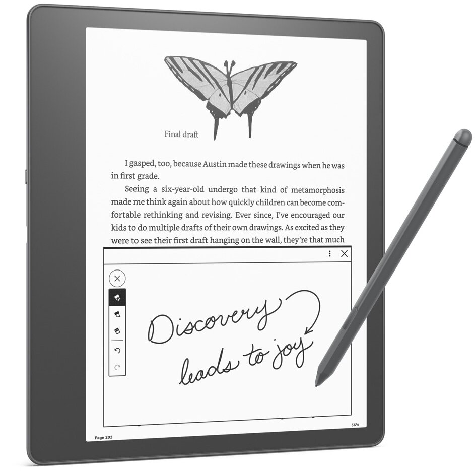 AMAZON Kindle Scribe 64GB + Rysik Premium Czytnik e-booków - niskie ceny i  opinie w Media Expert