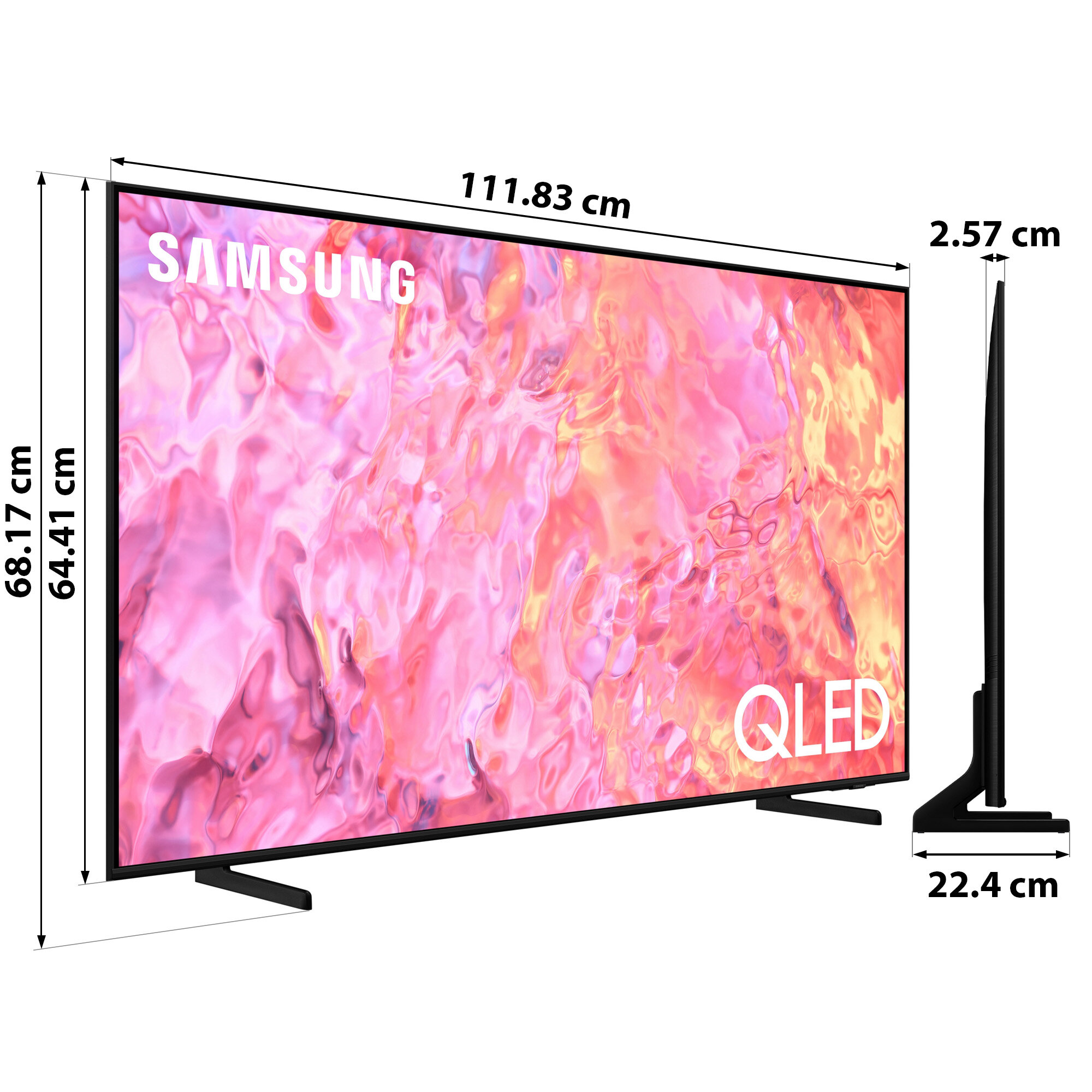 SAMSUNG QE50Q67C 50" QLED 4K Tizen TV Dolby Atmos HDMI 2.1 Telewizor -  niskie ceny i opinie w Media Expert
