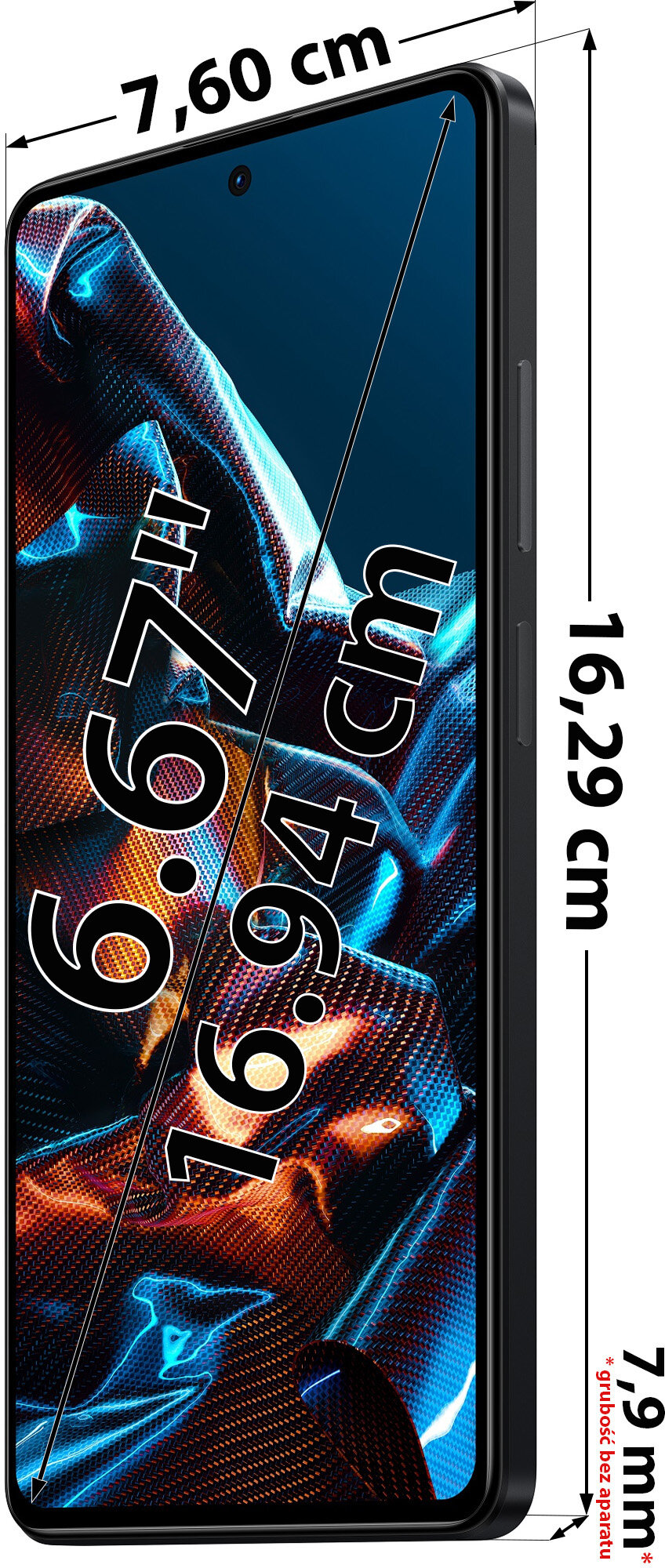 Xiaomi POCO X5 Pro 5G Smartfon, telefon komórkowy 8 + 256 GB 6,67'' 120 Hz  FHD + AMOLED DotDisplay, aparat główny 108 MP, 5000 mAh, 67 W Turbo Charge  Czarny : : Elektronika