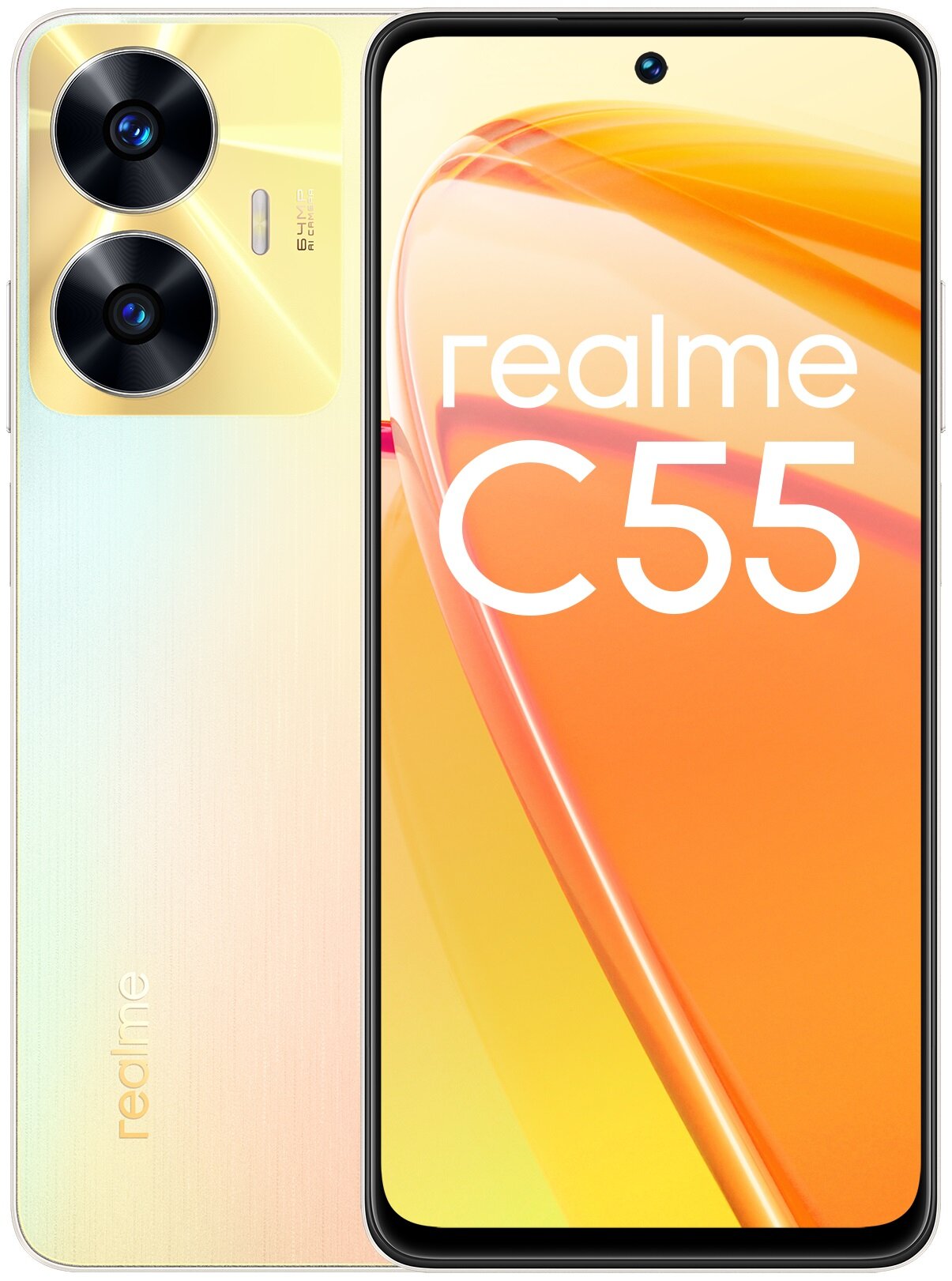 REALME C55 8/256GB 6.72" 90Hz Złoty Smartfon - niskie ceny i opinie w Media  Expert