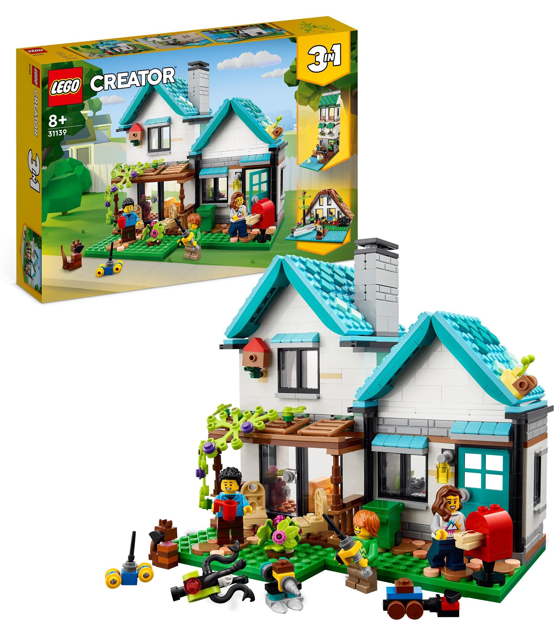 LEGO Creator Przytulny dom 31139 - niskie ceny i opinie w Media Expert