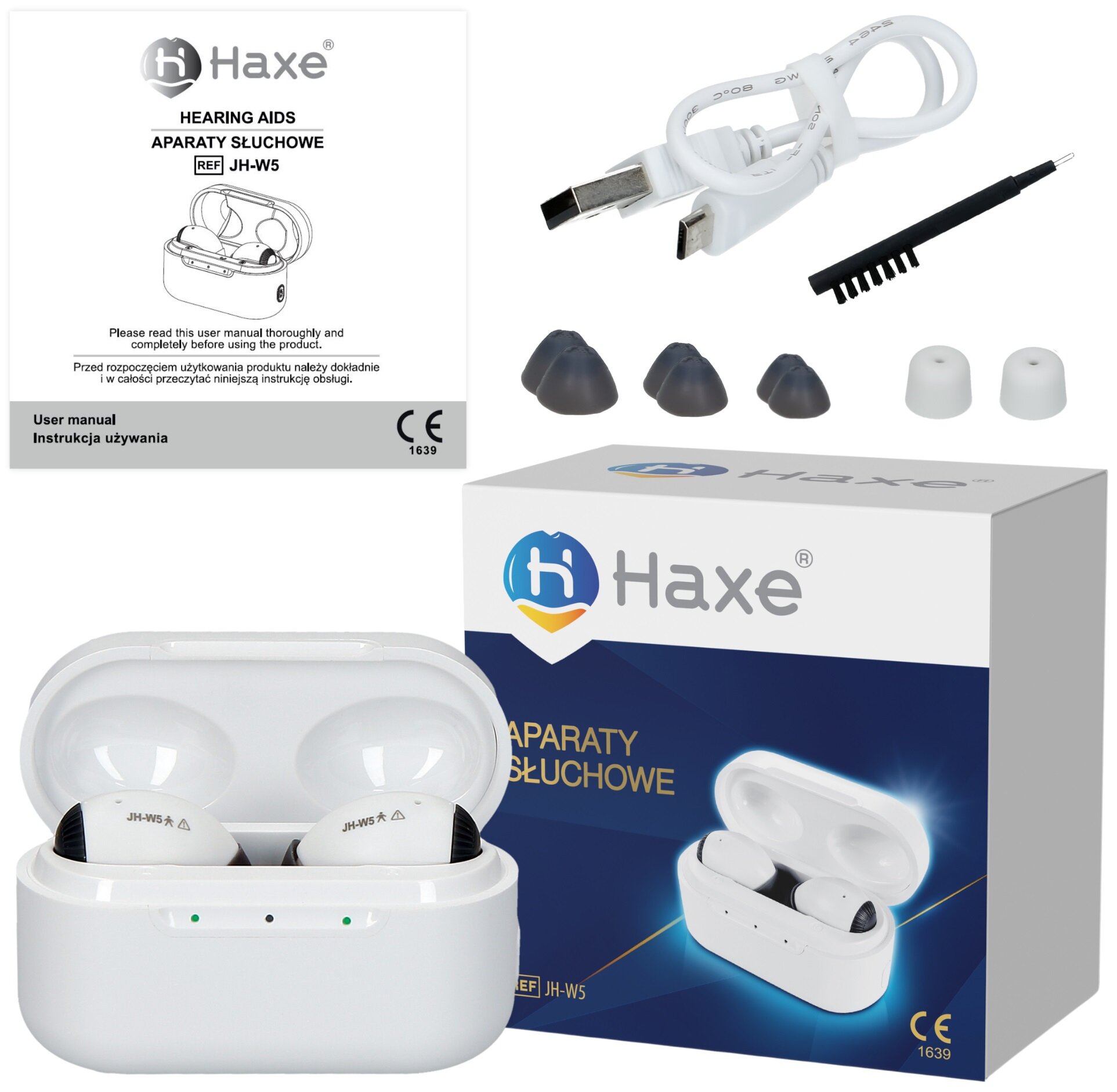 HAXE JH-W5 Aparat słuchowy - niskie ceny i opinie w Media Expert