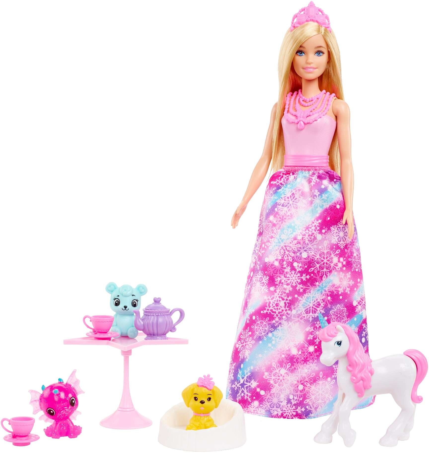 Lalka Barbie Dreamtopia Kalendarz Adwentowy Kraina Fantazji HGM66 - niskie  ceny i opinie w Media Expert