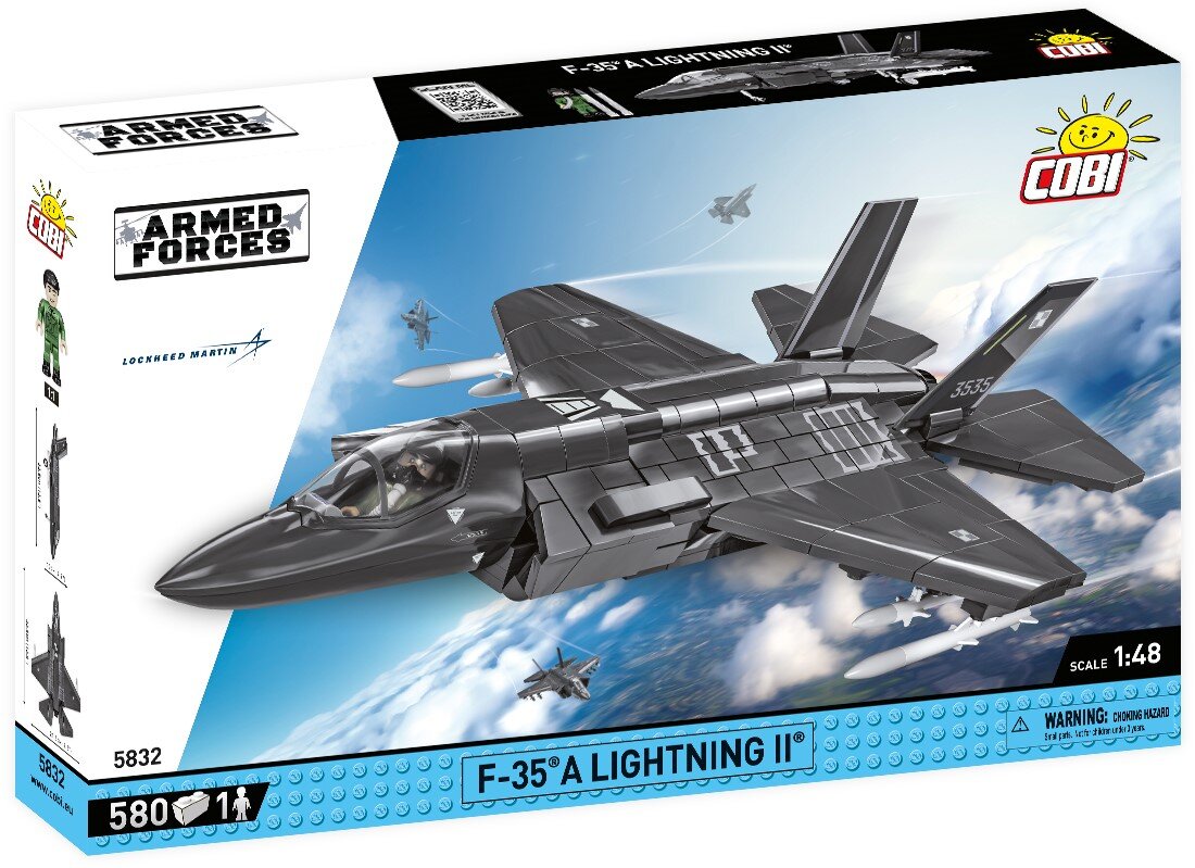 COBI Armed Forces F-35A Lightning II COBI-5832 Klocki plastikowe - niskie  ceny i opinie w Media Expert