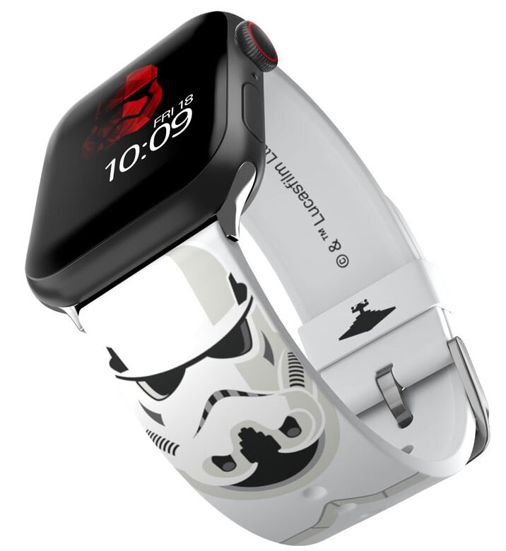 MOBY FOX Star Wars Stormtrooper do Apple Watch (38/40/41/42/44/45/49mm)  Biały Pasek - niskie ceny i opinie w Media Expert