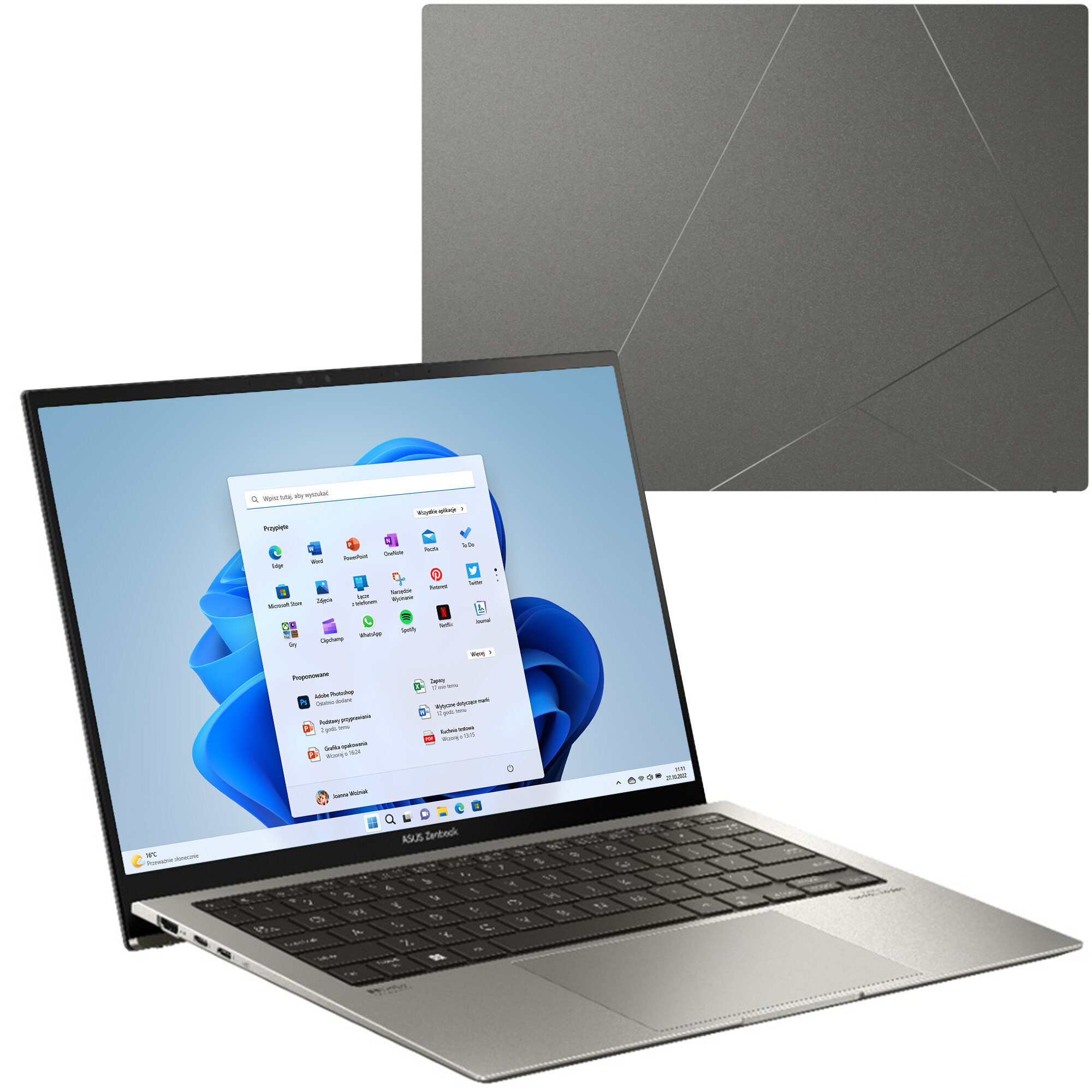 Ordinateur portable ASUS Zenbook S 13 OLED ultra, écran 13,3 OLED 2,8K,  certifié Intel Evo, processeur i7-1355U, carte graphique Intel® Iris Xe, 16  Go de RAM, SSD 1 To, Windows 11 Famille