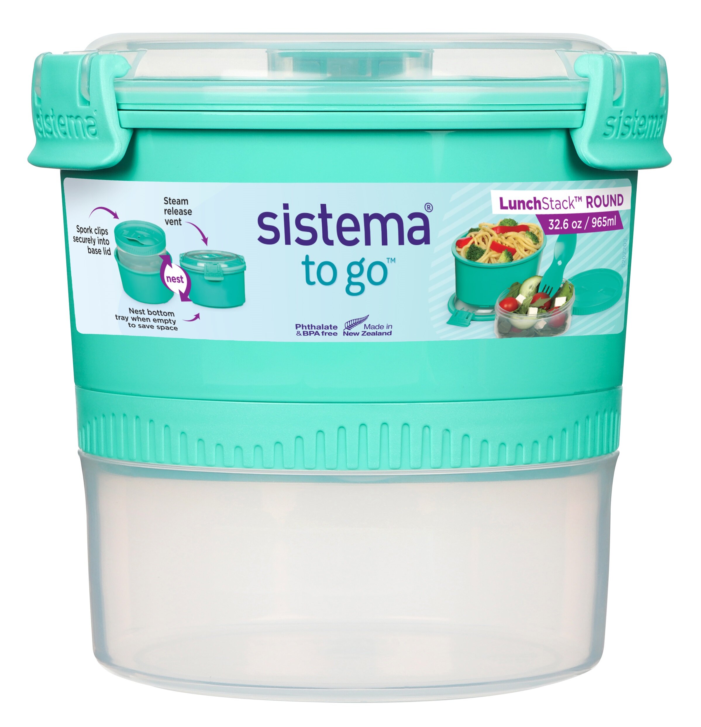 Sistema To Go Lunch Stack Container 965 ml