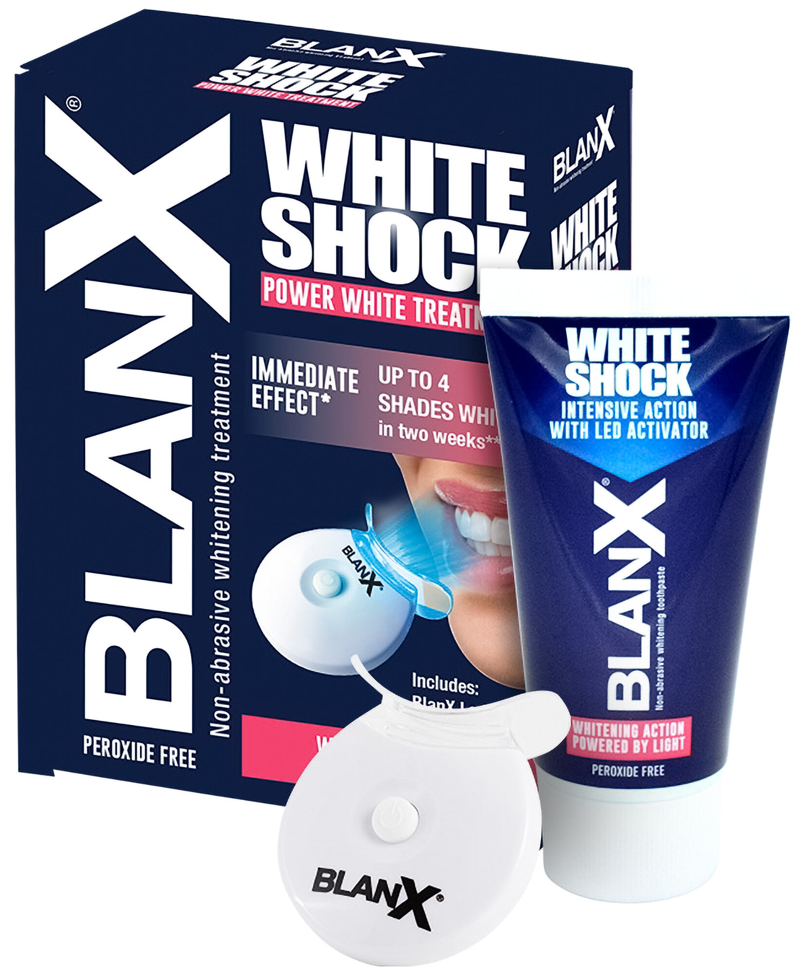 BLANX White Shock Zestaw do wybielania zębów - niskie ceny i opinie w Media  Expert