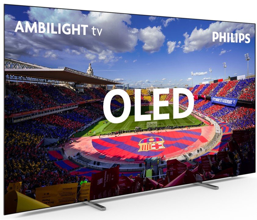 TV OLED 194cm (77) Philips 77OLED818/12 UHD 4K, Ambilight 3 lados