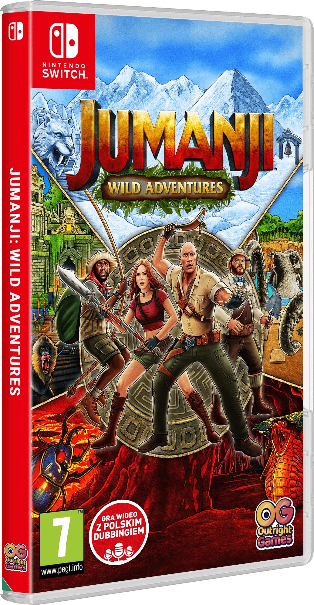 Jumanji Game gra po angielsku kompletna stan idealny Kraków