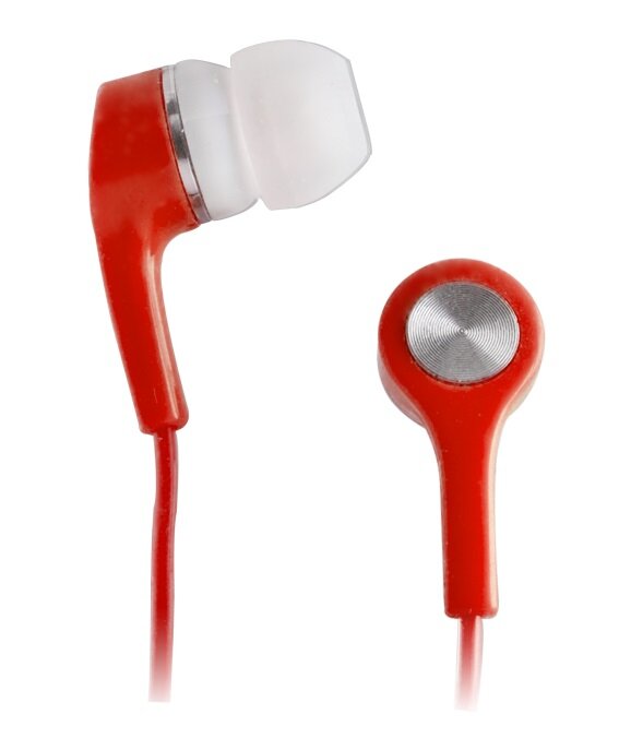 SETTY GSM022104 Czerwony Słuchawki dokanałowe - niskie ceny i opinie w  Media Expert