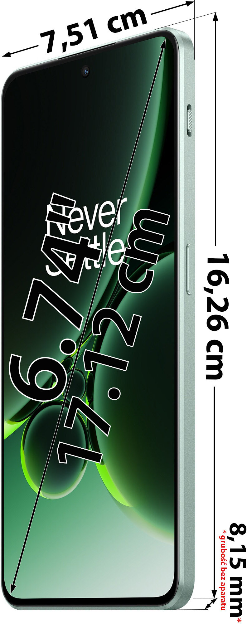 ONEPLUS Nord 3 16/256GB 5G 6.74 120Hz Szary Smartfon - niskie ceny i  opinie w Media Expert