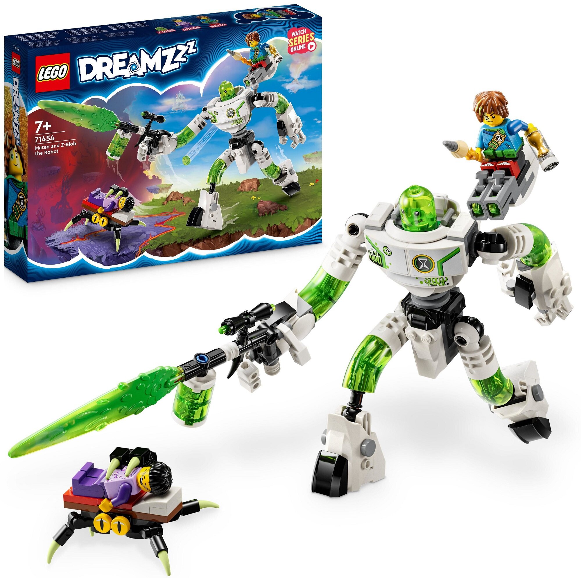 LEGO 71454 DREAMZzz Mateo i robot Z-Blob - niskie ceny i opinie w Media  Expert