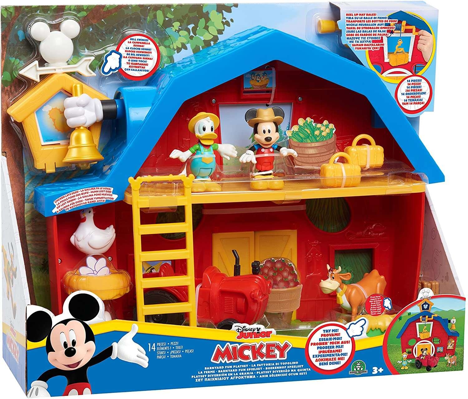 JUST PLAY Disney Myszka Mickey Gospodarstwo na wsi 38602 Zestaw figurek -  niskie ceny i opinie w Media Expert