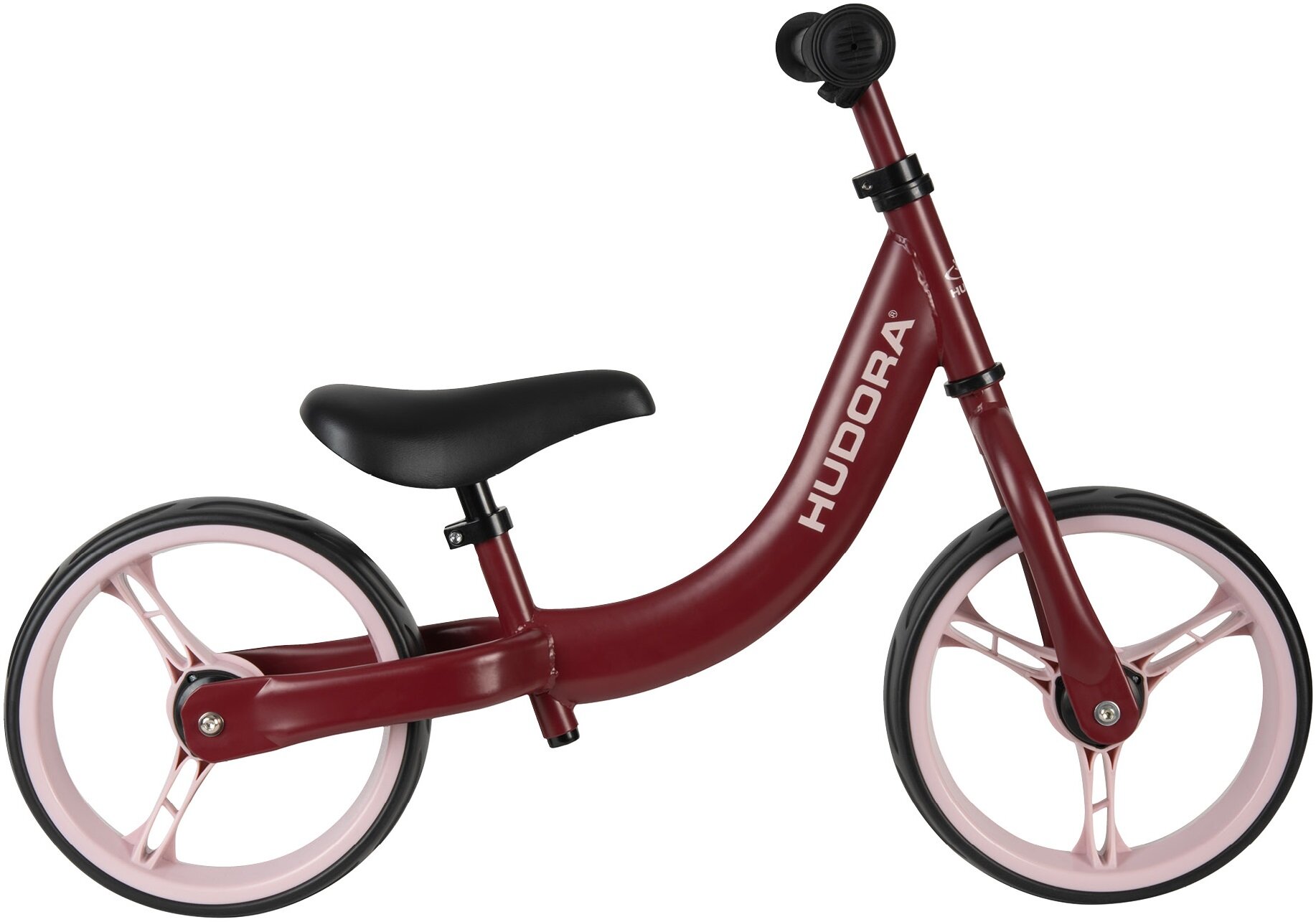 HUDORA Classic Balance Bike Bordowy Rowerek biegowy niskie ceny