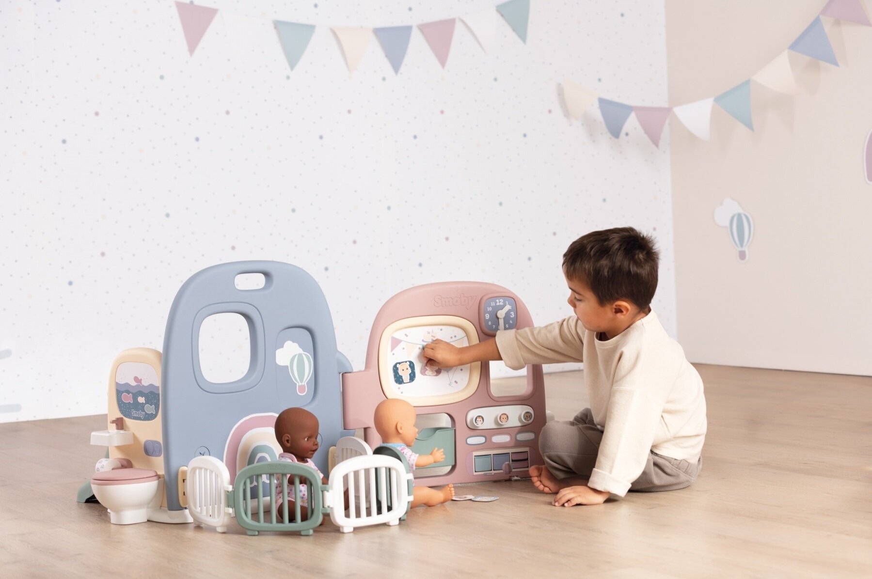 SMOBY Baby Care Kącik Zabaw 7600240307 Domek - niskie ceny i opinie w Media  Expert