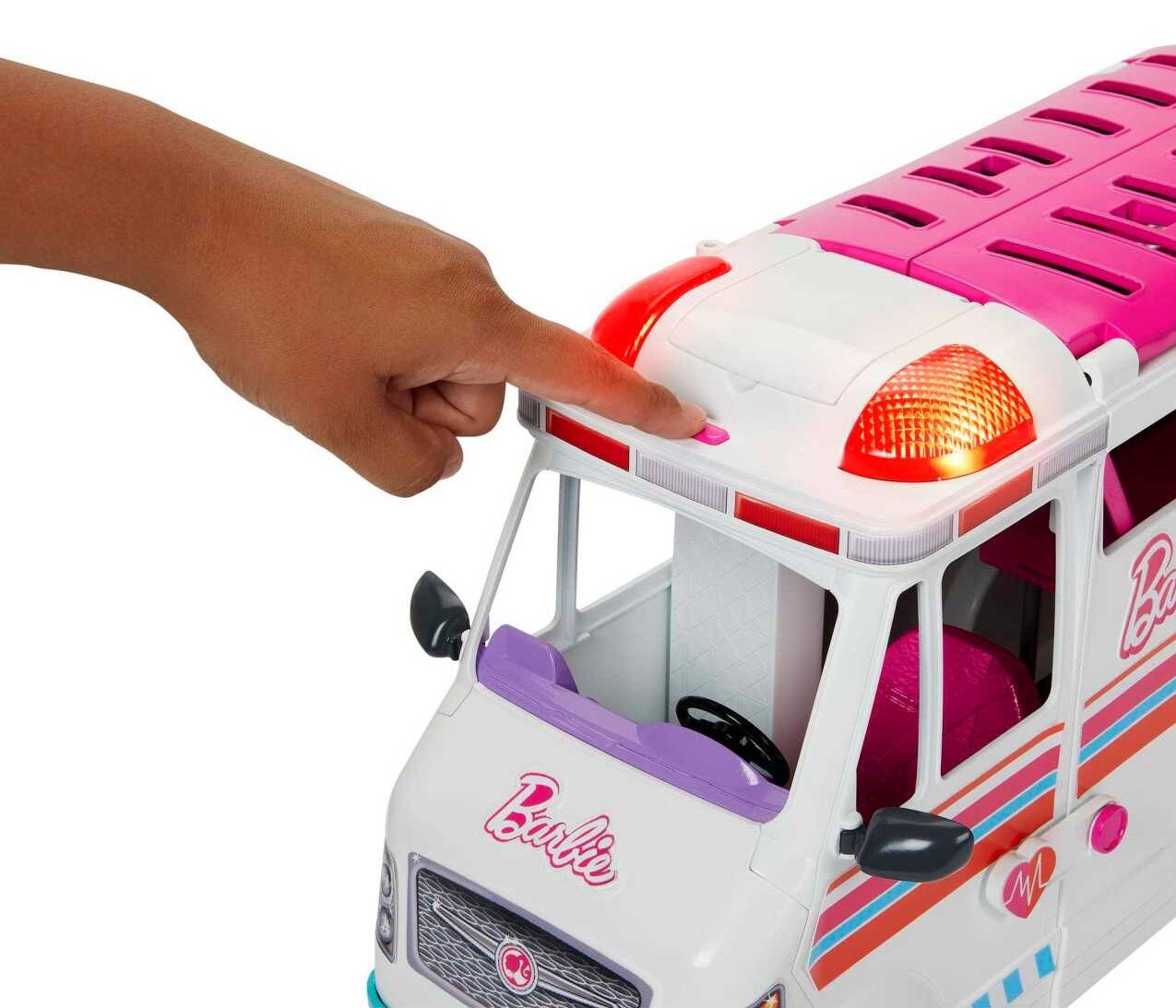 Barbie Karetka Mobilna klinika HKT79 Pojazd - niskie ceny i opinie w Media  Expert