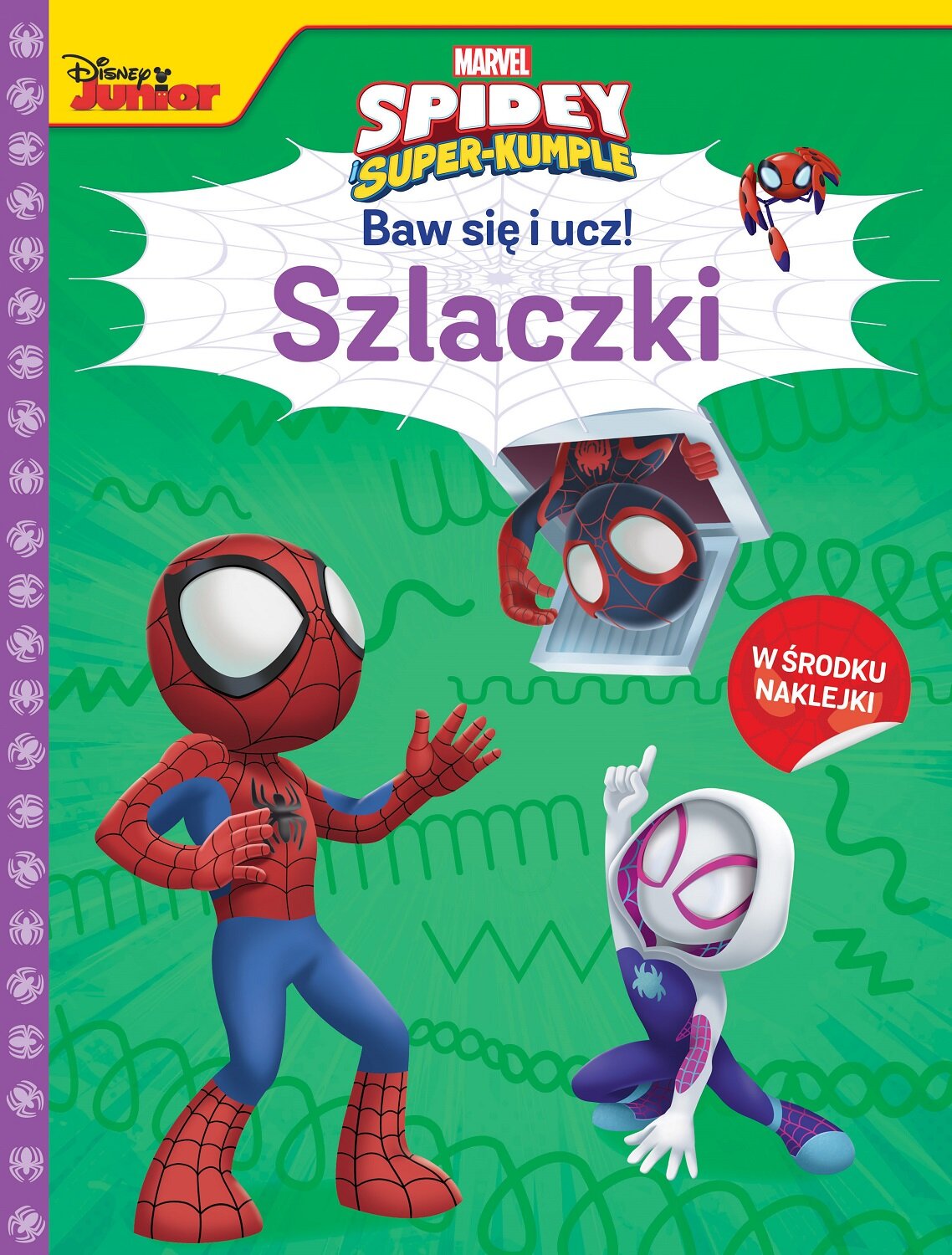 Książka Dla Dzieci Marvel Spidey I Super-kumple Baw Się I Ucz! Szlaczki ...