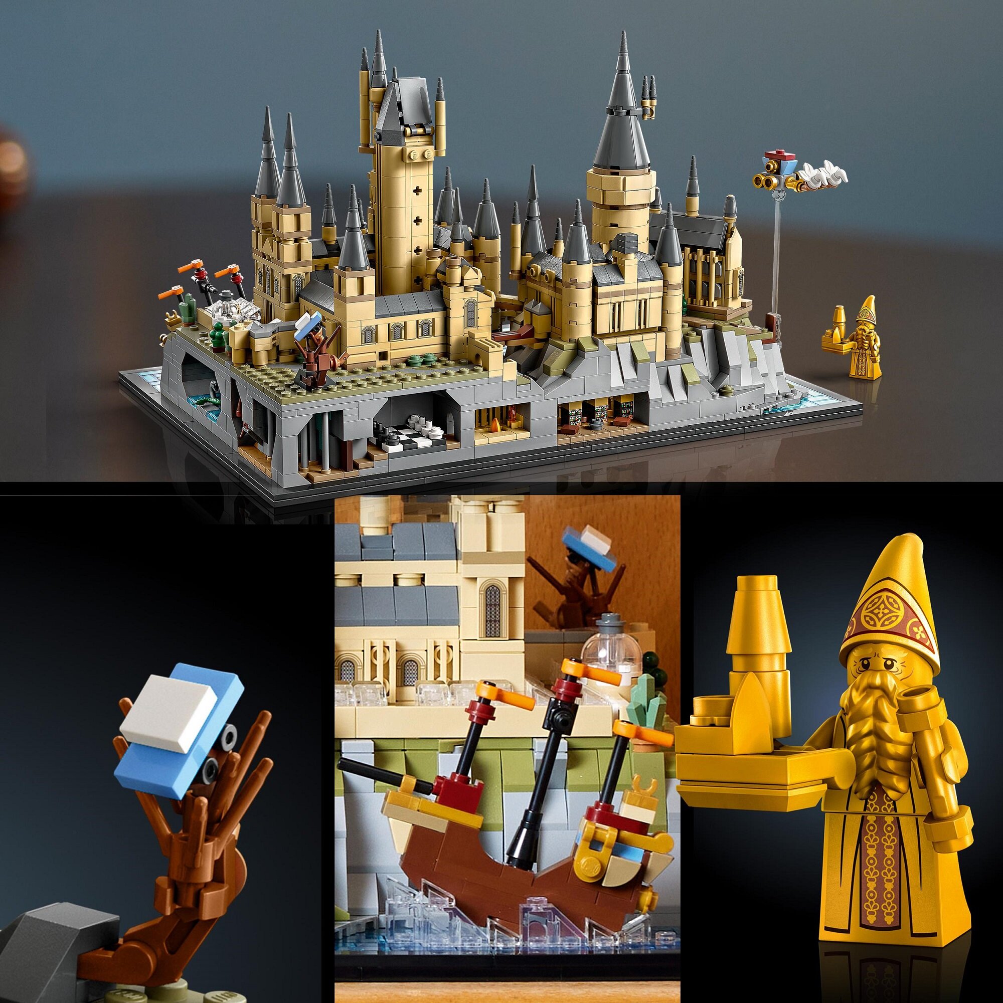 Lego Harry Potter Castelo e Terrenos de Hogwarts 76419 - Brinquedos de  Montar e Desmontar - Magazine Luiza