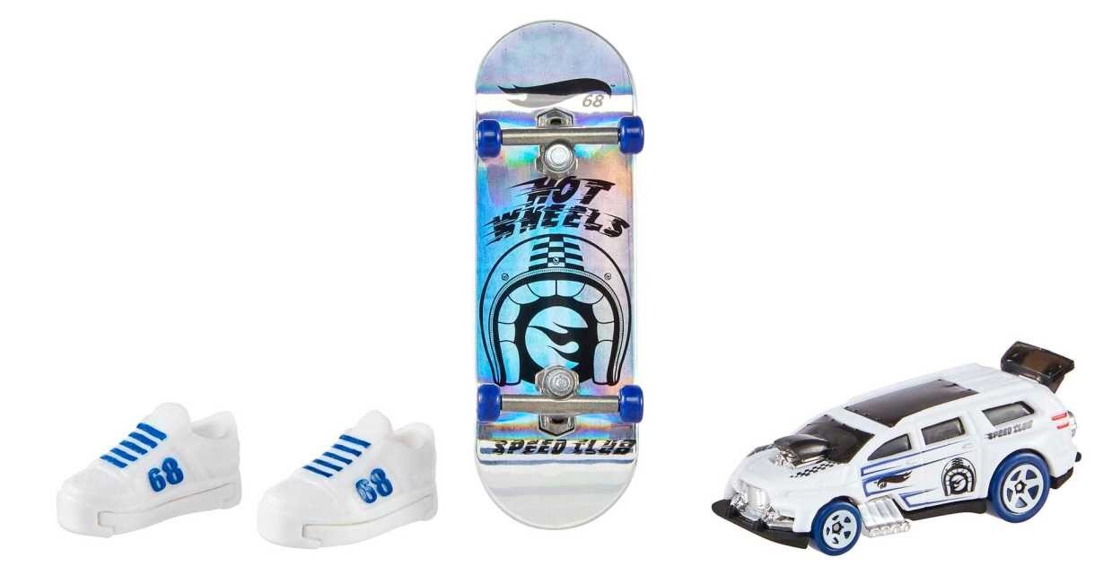 Hot Wheels 31 x 7.5 Standard Popsicle Complete Skateboard, Pro Trucks,  50mm x 30mm Wheels