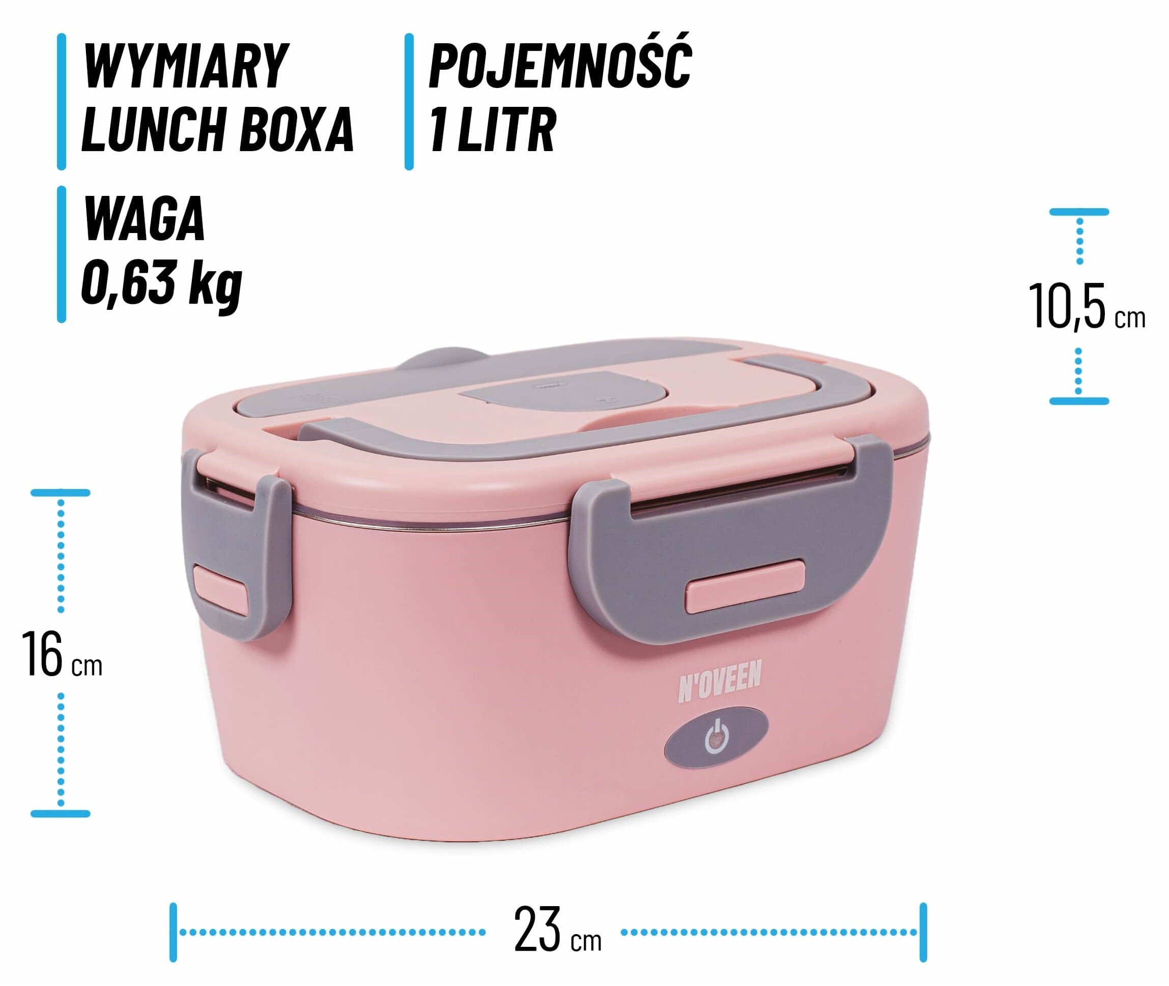 Electric Lunch Box LB755 Glamour – N'OVEEN – odkryj nowoczesność i  funkcjonalność w swojej przestrzeni