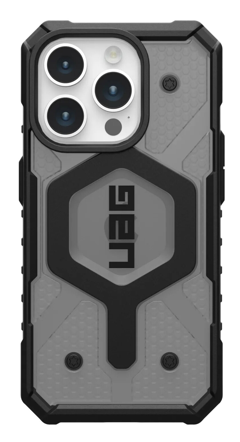 UAG Pathfinder MagSafe Case dla iPhone 15 Pro - Srebrny 