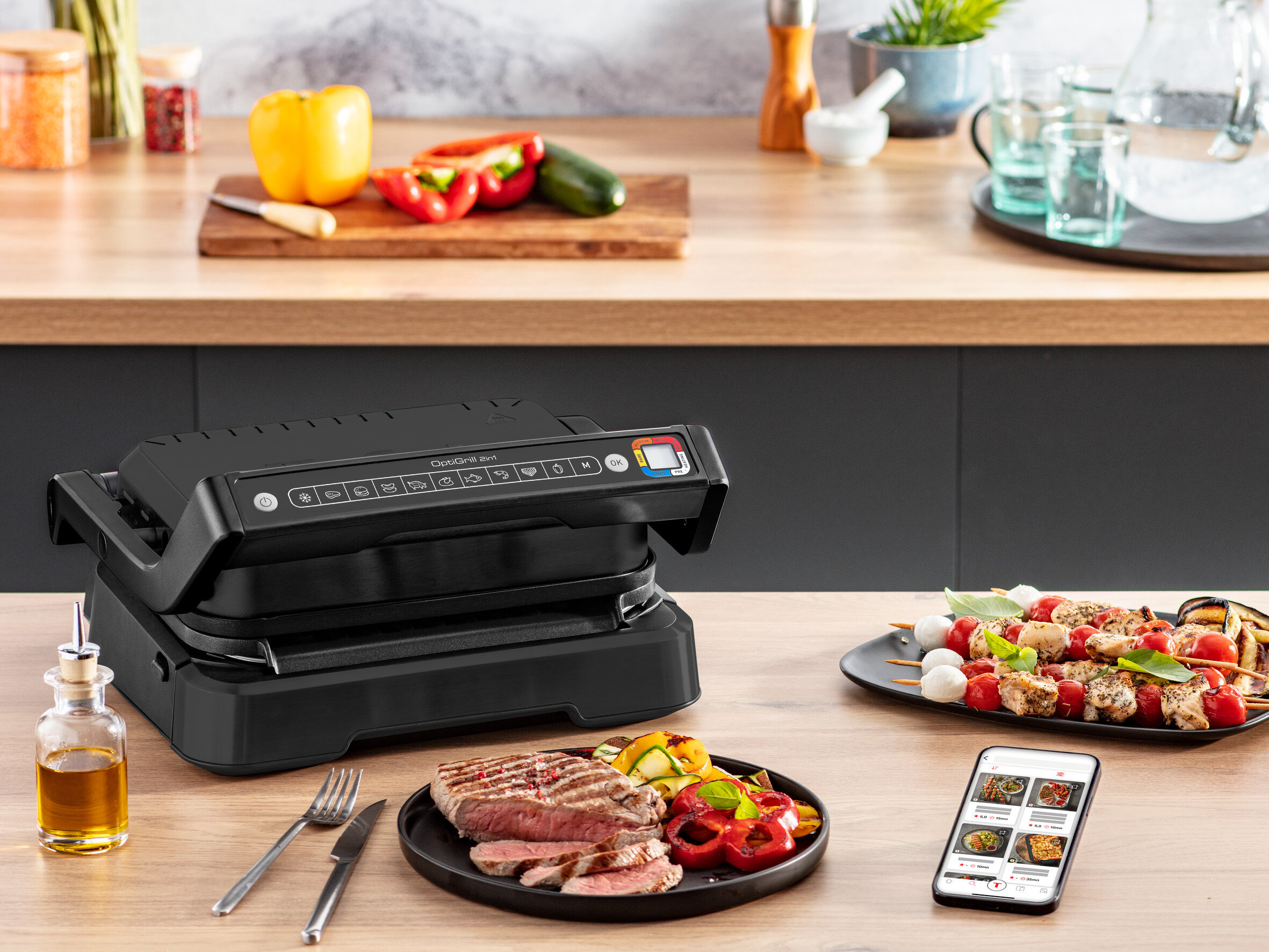 Grill Tefal OptiGrill GC774 - Opinie i ceny na