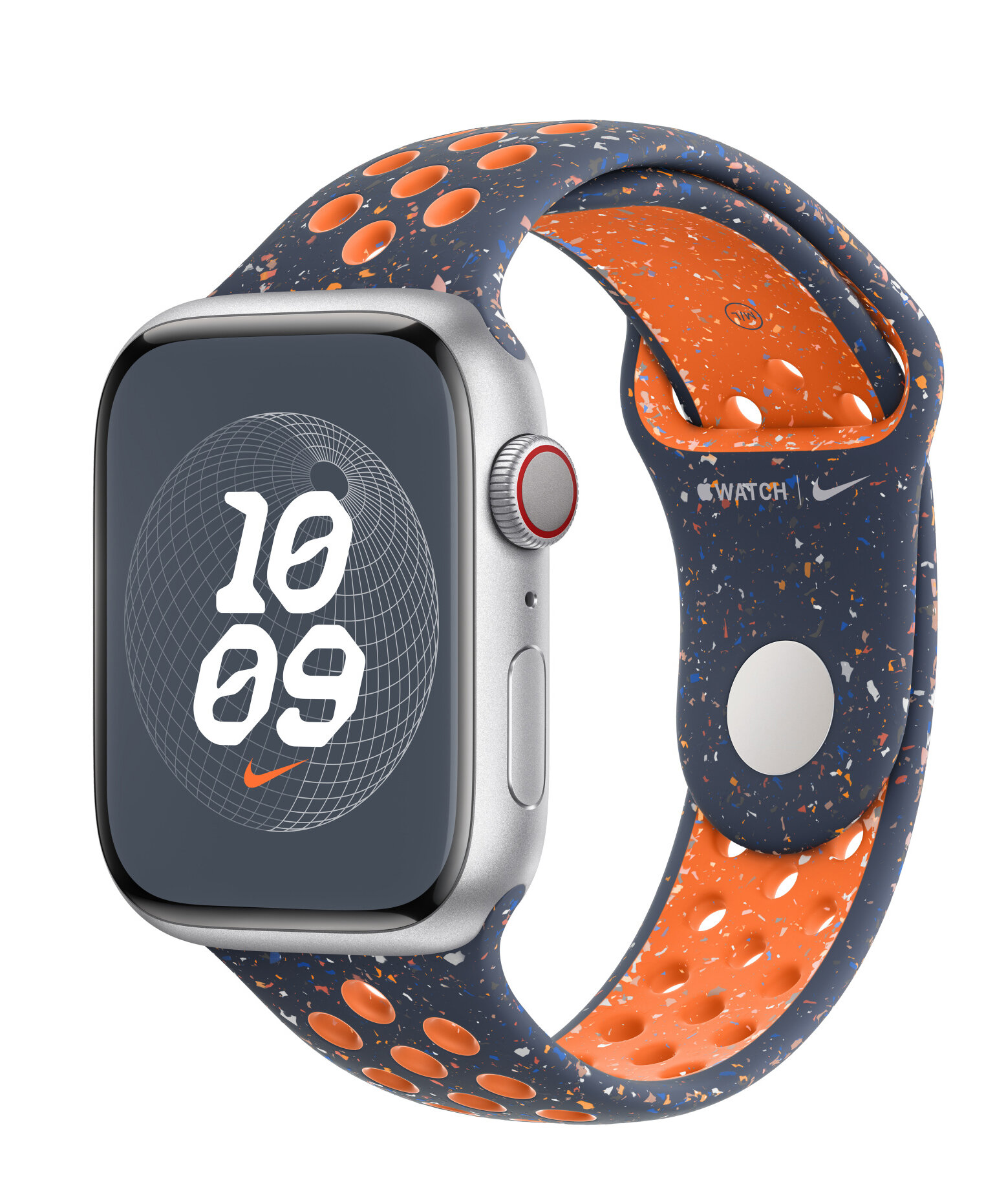 Apple Watch Nike (42/44/45/49mm) M/L Błękitny płomień Pasek do - niskie  ceny i opinie w Media Expert