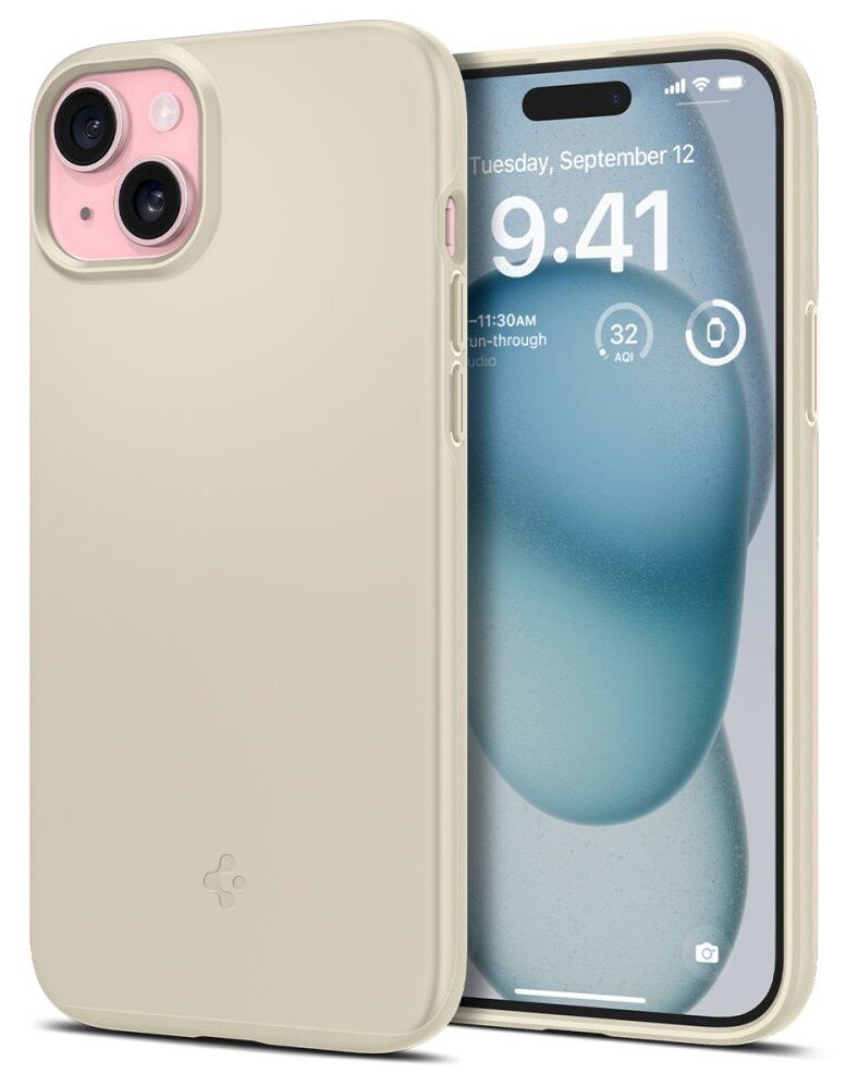 Spigen Thin Fit Case dla iPhone 15 Pro Max - Jasnoniebieski 