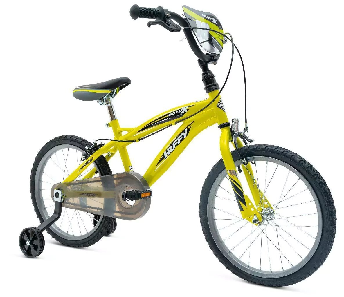 HUFFY Moto X 18 cali dla chłopca Żółty Rower dziecięcy - niskie ceny i  opinie w Media Expert