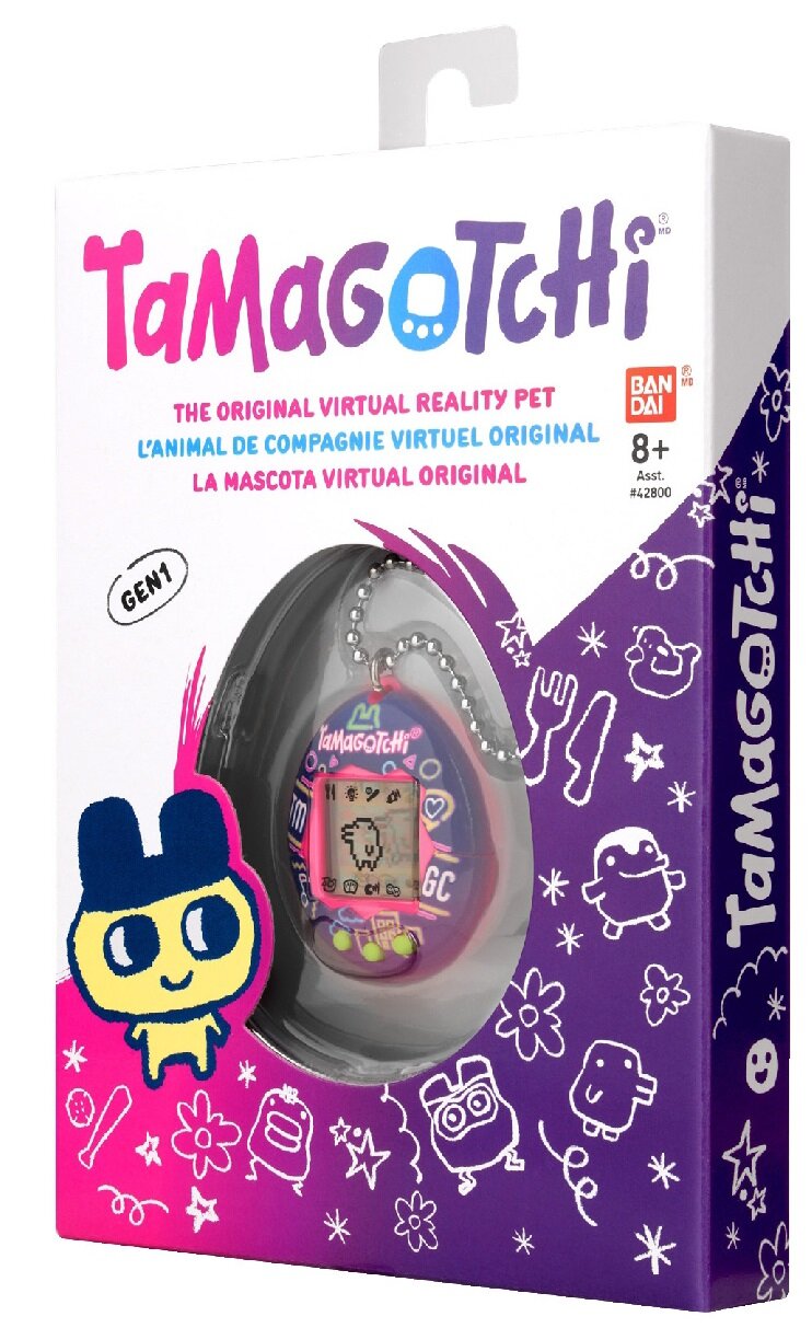 BANDAI Neon Lights Tamagotchi - niskie ceny i opinie w Media Expert