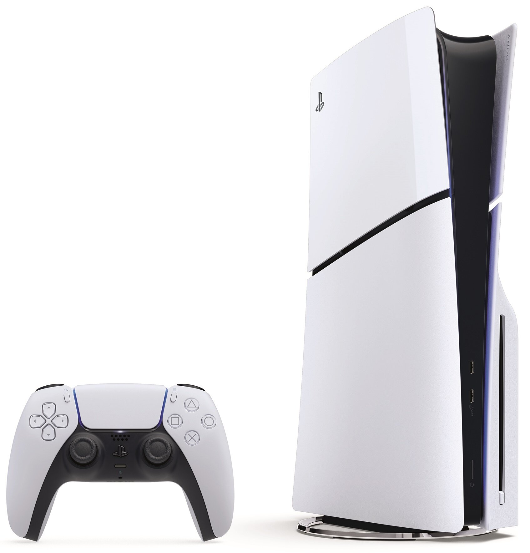 Konsola SONY PlayStation 5 Slim + Kontroler SONY DualSense Edge  Biało-czarny - niskie ceny i opinie w Media Expert