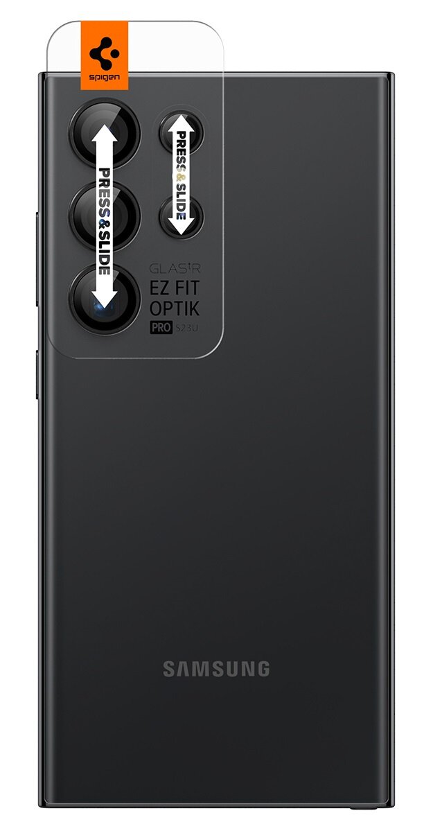 SPIGEN Optik.Tr Ez Fit Camera do Samsung Galaxy S24 Ultra Czarny (2 szt.)  Szkło hartowane na obiektyw - niskie ceny i opinie w Media Expert