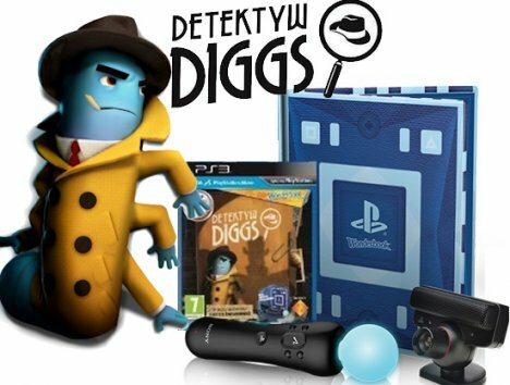 SONY Wonderbook: Detektyw Diggs + książka + PlayStation Move + PlayStation  Eye Gra PS3 - niskie ceny i opinie w Media Expert