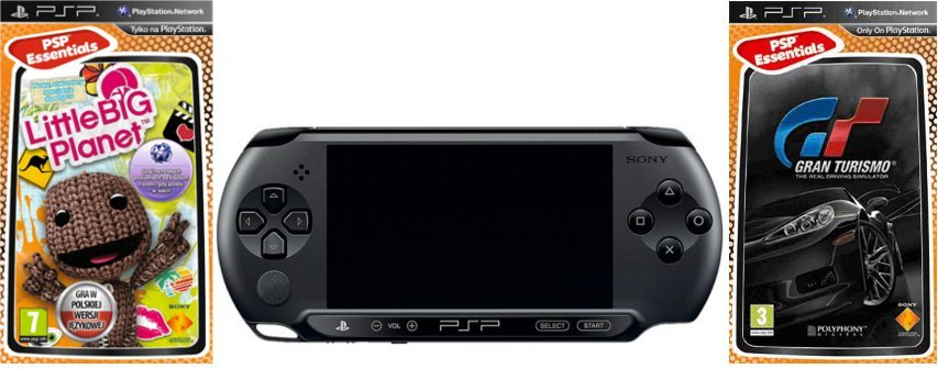 SONY PSP E1000 + LittleBigPlanet (E) + Gran Turismo (E) Konsola - niskie  ceny i opinie w Media Expert