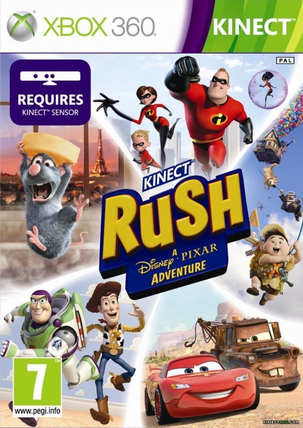 pijn doen Fantasie ras Gra XBOX 360 Kinect Rush: A Disney Pixar Adventure - niskie ceny i opinie w  Media Expert